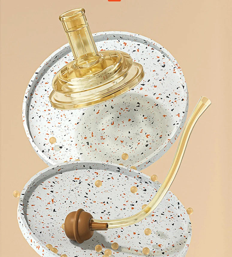 PPSU Anti-Colic Baby Bottle with Straw - HYPERMALL