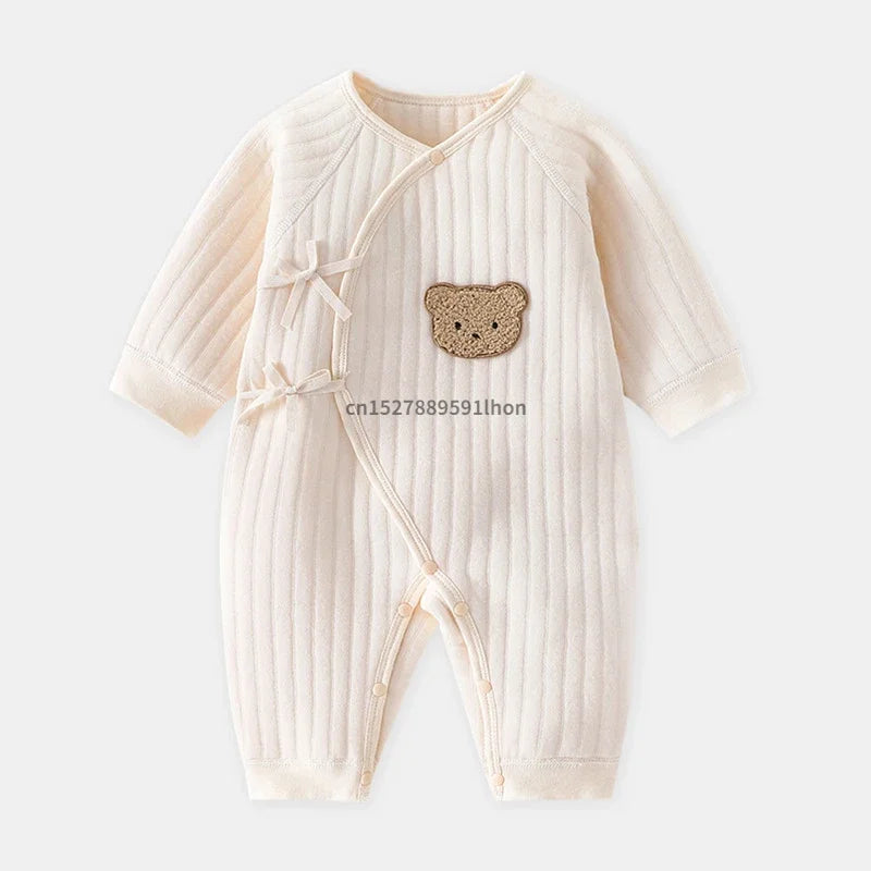 Cotton Baby Jumpsuit Set - HYPERMALL