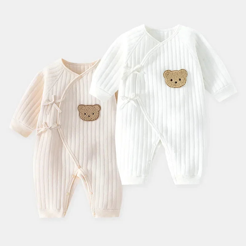 Cotton Baby Jumpsuit Set - HYPERMALL