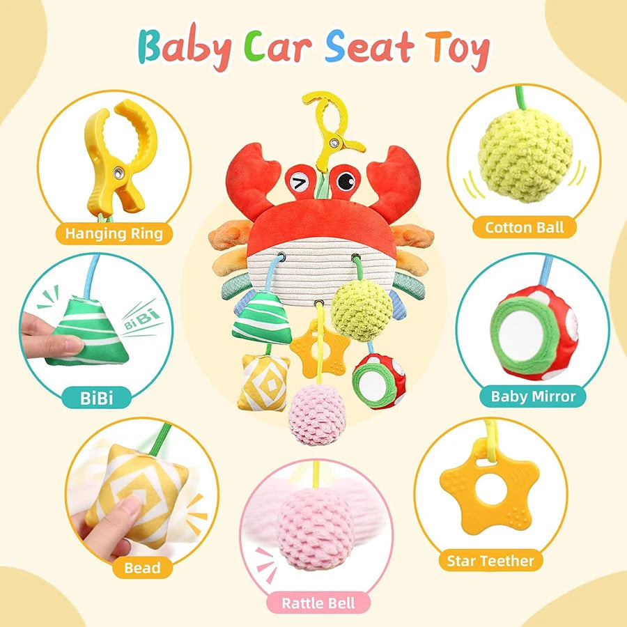 Musical Car Seat Toy - HYPERMALL