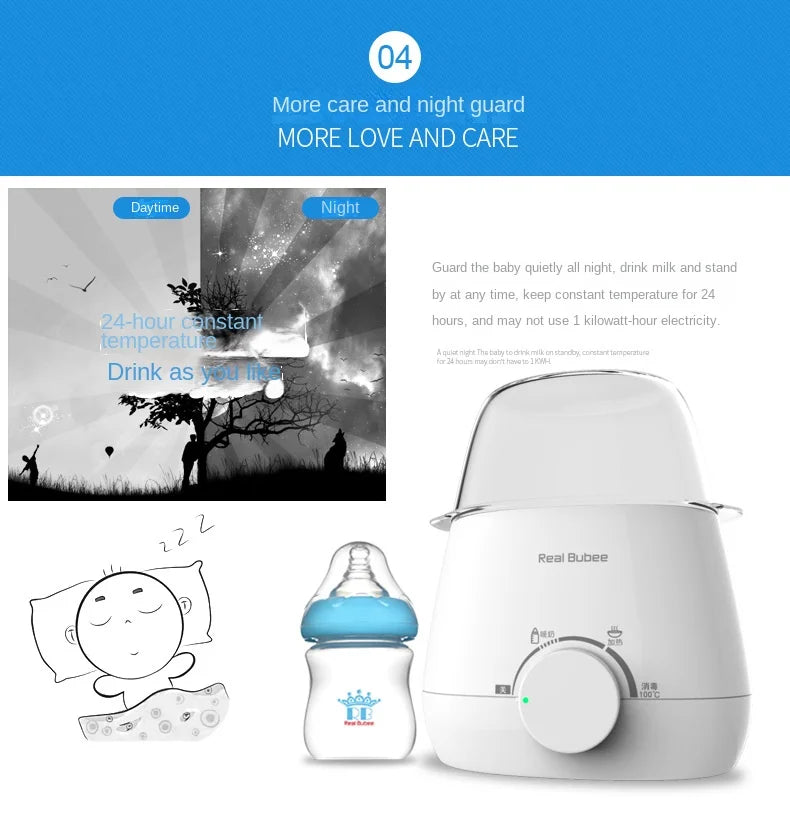 5-Minute Double Bottle Milk & Food Warmer - HYPERMALL