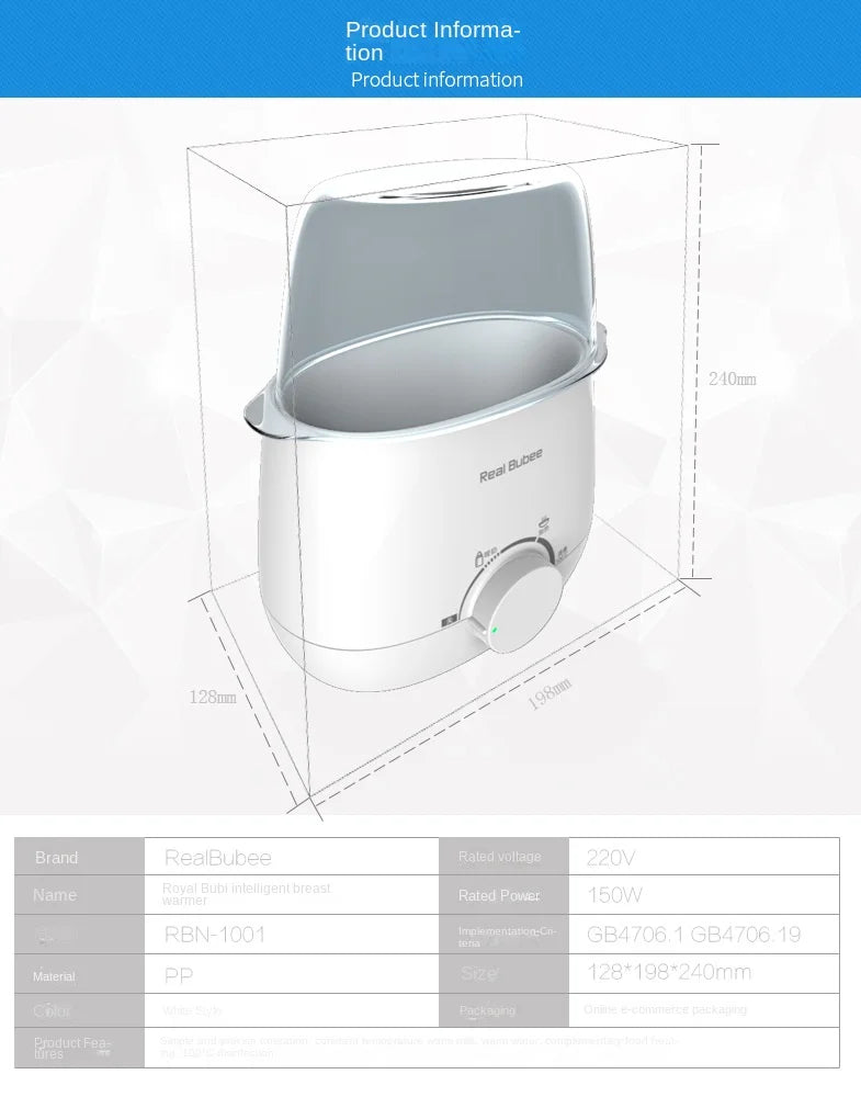 5-Minute Double Bottle Milk & Food Warmer - HYPERMALL