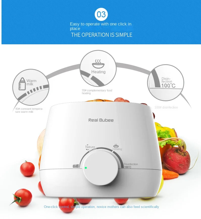 5-Minute Double Bottle Milk & Food Warmer - HYPERMALL