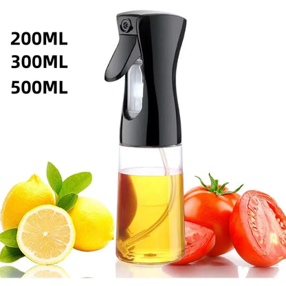Oil Spray Bottle,Bottle Mister Oil Dispenser Portable Oil Mister BBQ Cooking Spray Bottle for Air Fryer Kitchen Salad Baking