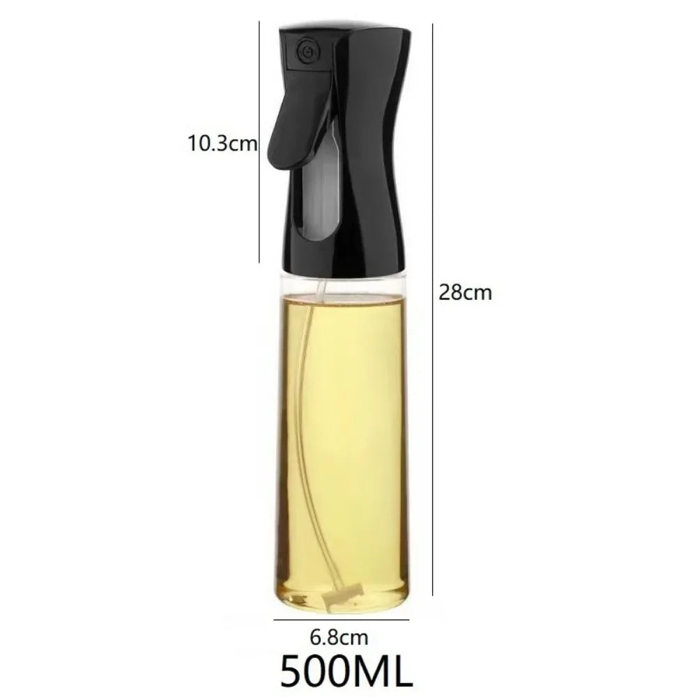 Oil Spray Bottle,Bottle Mister Oil Dispenser Portable Oil Mister BBQ Cooking Spray Bottle for Air Fryer Kitchen Salad Baking