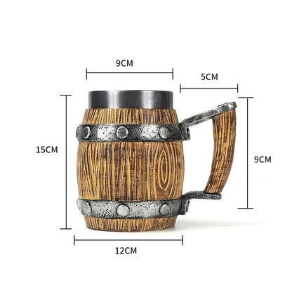 Large Capacity Beer Beer Steins Mark Cup