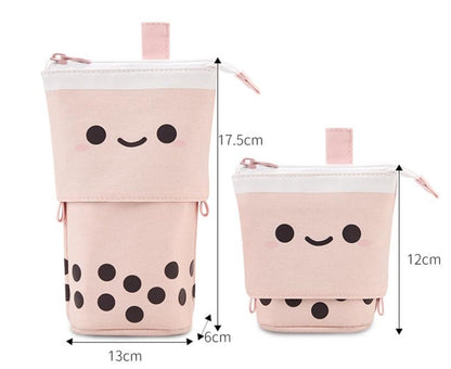 Milk Tea Pencil Girl Primary School Student Pencil Case