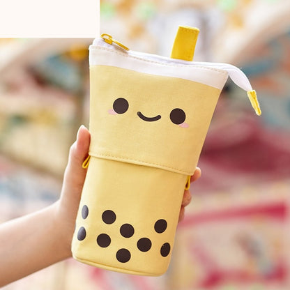 Milk Tea Pencil Girl Primary School Student Pencil Case