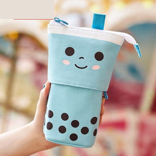 Milk Tea Pencil Girl Primary School Student Pencil Case