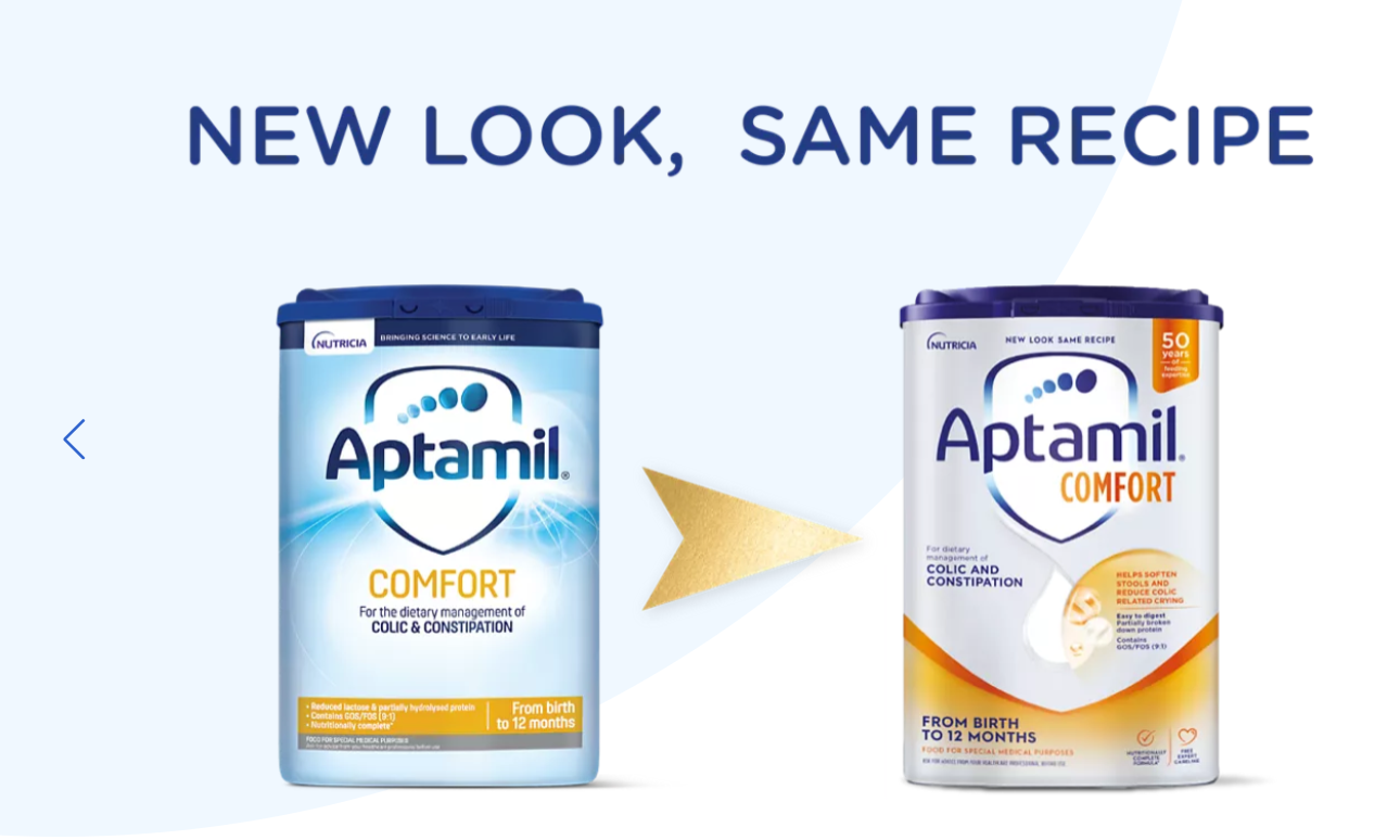 Aptamil Comfort Formula 0–12 Months – 800g - HYPERMALL